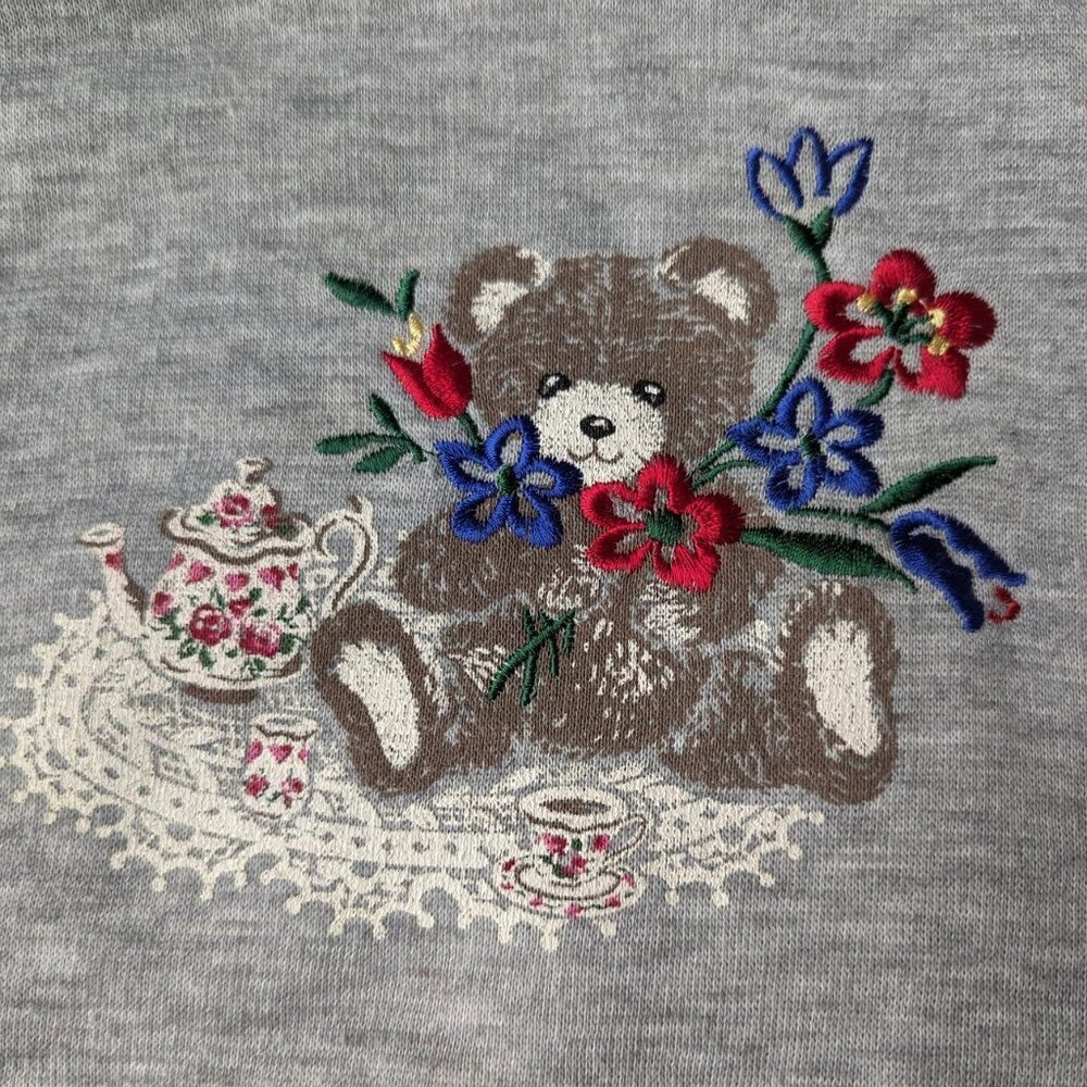 Teddy Bear Cardigan - Picture 3 of 8